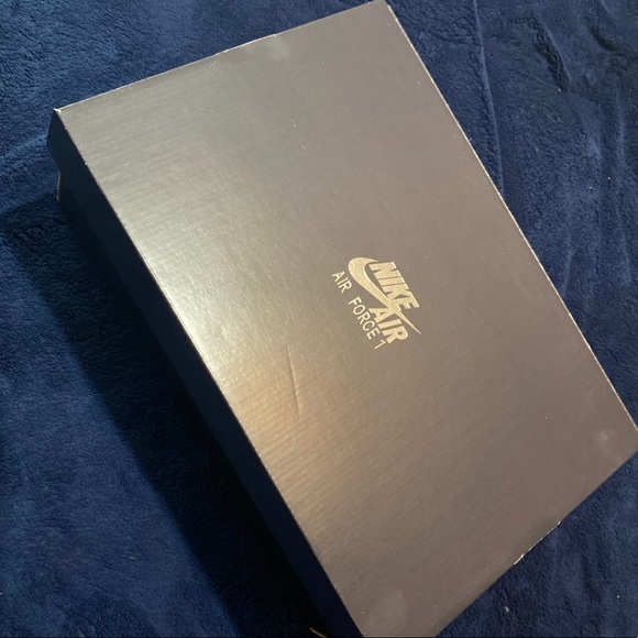 Nike AF1 Shadows Black/Hyper Orange - Picture 3 of 3